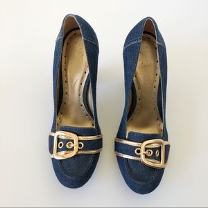 BCBGirls Denim Heels